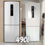 Geladeira/Refrigerador Electrolux Degelo – Automático Inverse Branca 490L Efficient IB7 na Magazine Luiza