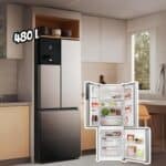 Geladeira/Refrigerador Electrolux Frost Free French Door Inox Look 480L Efficiente IM7S na Aliexpress
