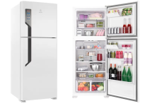 Geladeira/Refrigerador Electrolux Frost Free – Duplex Branca 431L TF55 Top Freezer na Magazine Luiza