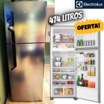 Geladeira/Refrigerador Electrolux Frost Free – Duplex Platinum 474L TF56S Top Freezer na Magazine Luiza