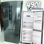 Geladeira/Refrigerador Electrolux Frost Free – Inverse Black Look 490L IB7B na Magazine Luiza