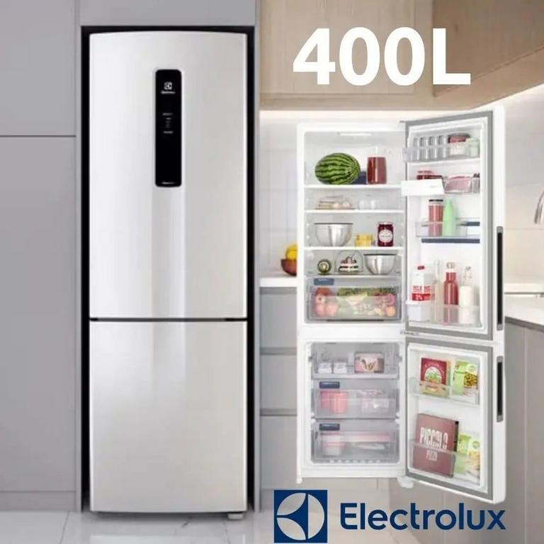 Geladeira/Refrigerador Electrolux Frost Free – Inverse Branca 400L DB44 na Magazine Luiza