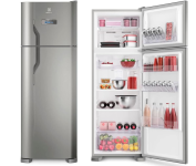 Geladeira/Refrigerador Frost Free cor Inox 310L Electrolux (TF39S) 127V na Amazon