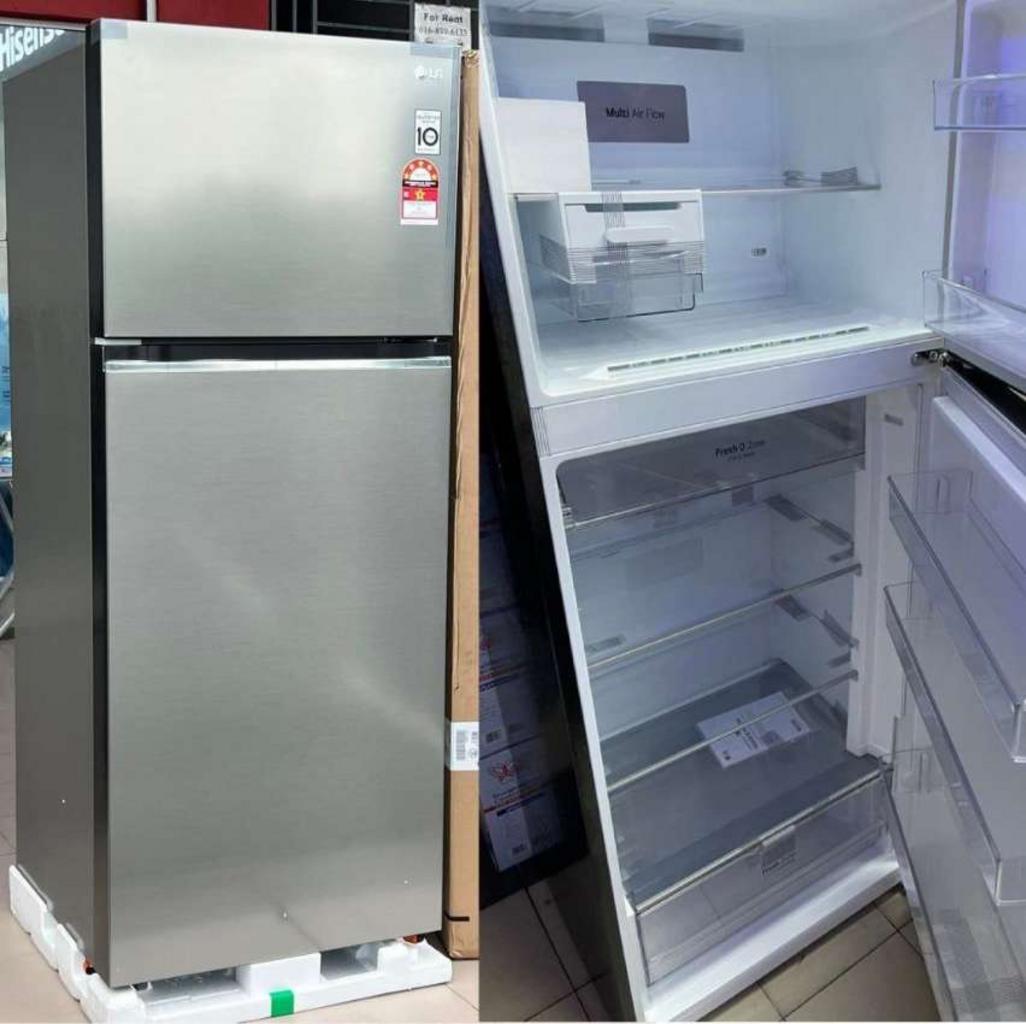 Geladeira/Refrigerador LG Frost Free 395L – GN-B392PLM Compressor Inverter na Magazine Luiza