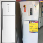 Geladeira/Refrigerador Panasonic Frost Free Duplex – Branca 387L Top Freezer NR-BT41PD1WA na Magazine Luiza