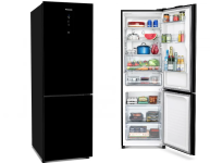Geladeira/Refrigerador Panasonic Frost Free – Inverse Black Glass 397L NR-BB41GV1B na Magazine Luiza