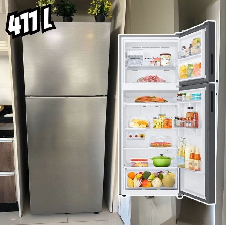 Geladeira/Refrigerador Samsung Frost Free Duplex Smart 411L RT42 Bivolt – Bivolt na Aliexpress