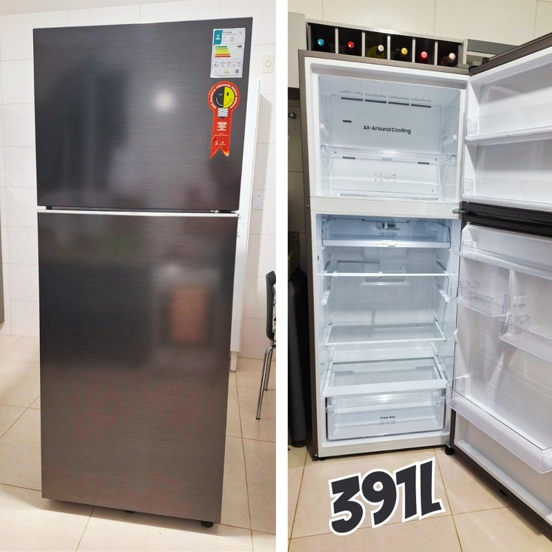 Geladeira/Refrigerador Samsung Smart Frost Free RT38 RT38DG6120S9FZ Inox Look  – Bivolt na Aliexpress