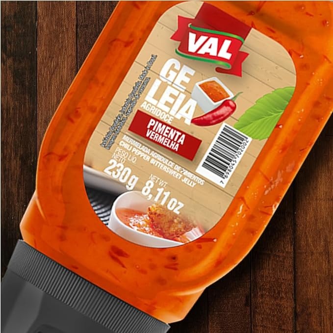 Geleia de Pimenta Val Top Down 230g na Amazon