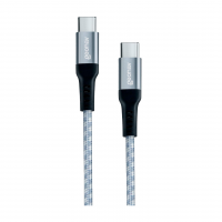 Geonav Cabo USB-C (tipo C) Para USB-C (tipo C), 1,5 Metros, Nylon Trançado, UCC04, Cinza/Branco na Amazon