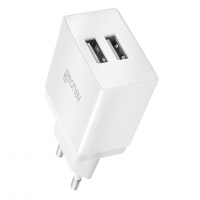 Geonav Carregador De Parede Universal 2.1A, 2 Portas USB, 10W, Bivolt, ESACW2, Branco na Amazon