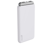 Geonav Power Bank, Carregador Portátil Universal 12.000 mAh, 2 Saídas USB + 1 Saída USB-C, PB12KWT, Branco na Amazon