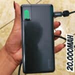 Geonav Power Bank, Carregador Portátil Universal 20.000mAh, 2 saídas USB QC 3.0 para carregamento rápido + 1 saída USB-C (PD) até 18W, até 7 recargas, PB20KBK, Preto na Amazon