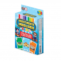 GGB Plast Jogo Investimento Imobiliário Cards na Amazon