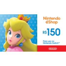 Gift Card Digital 150 Reais - Nintendo eShop na Nuuvem