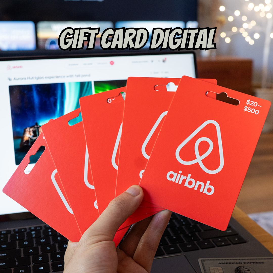 Gift Card Digital Airbnb R$500 na Carrefour