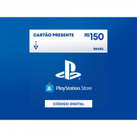 Gift Card PlayStation Store 150 Reais na KaBuM!