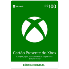 Gift Card Xbox: 100 Reais na Nuuvem