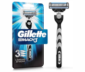 Gillette Aparelho De Barbear Mach3 na Amazon