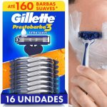Gillette Aparelho de Barbear Prestobarba3, Barbear na Amazon