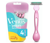 Gillette Aparelho De Depilar Venus Suave Sensitive 4 Unidades na Amazon