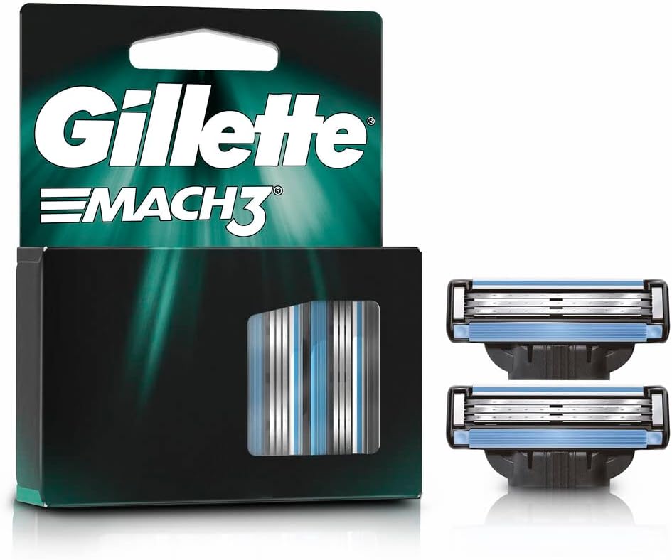 Gillette Carga Para Aparelho De Barbear Mach3 2 Unidades na Amazon