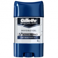 Gillette Desodorante Gel Antitranspirante Antibacterial 82G na Amazon