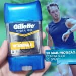 Gillette Desodorante Gel Antitranspirante Hydra Gel Vitamina E 82G na Amazon