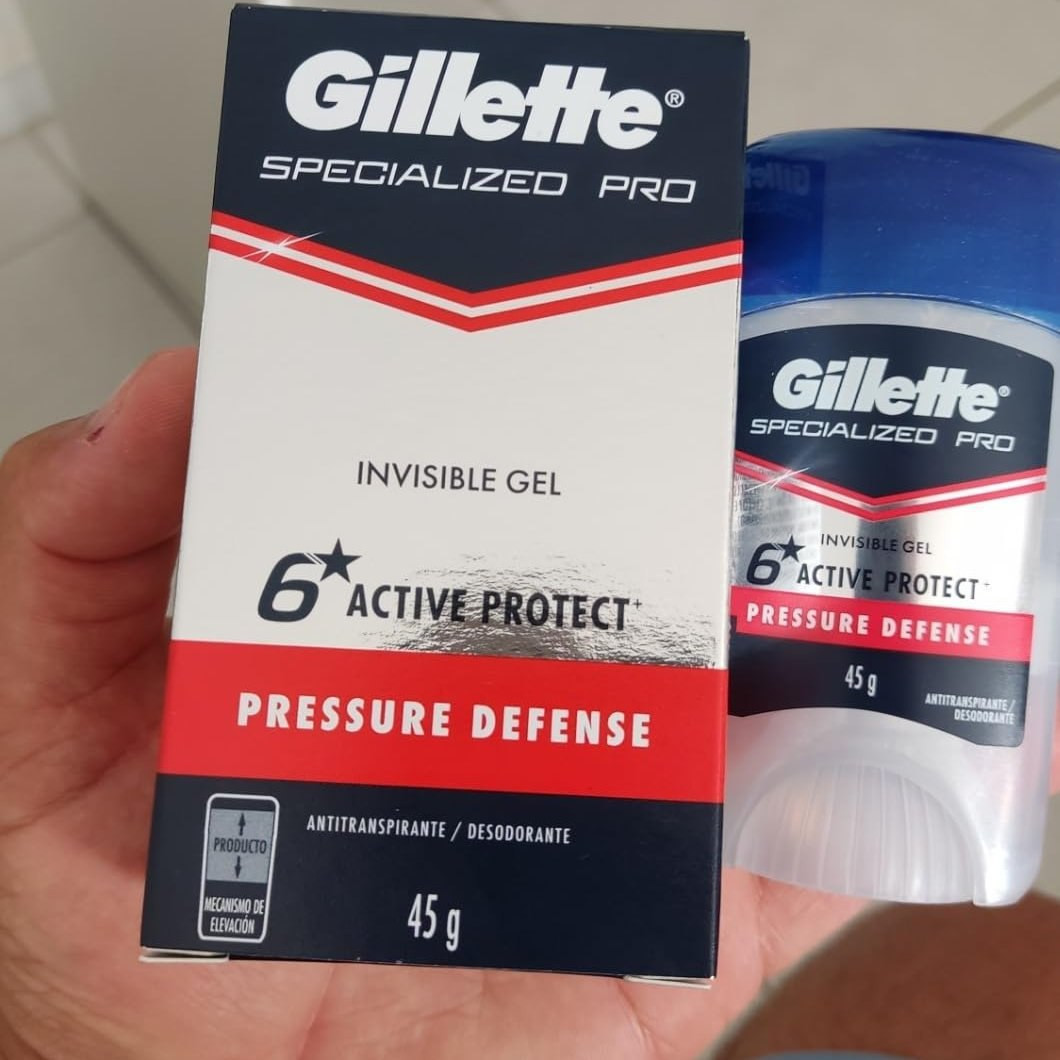 Gillette, Desodorante Gel Clinical Pressure Defense, 45G na Amazon