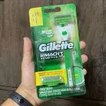 Gillette Mach3 Acqua-Grip Sensitive + 2 Cargas na Amazon