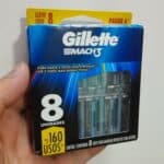 Gillette Mach3 - Carga para Aparelho de Barbear, Leve 8 Pague 6 (o pacote pode variar) na Amazon
