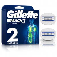 Gillette Mach3 Corpo Carga Para Aparelho De Barbear na Amazon