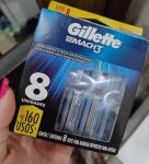 Gillette Mach3 – Carga Para Aparelho De Barbear, Leve 8 Pague 6 na Amazon