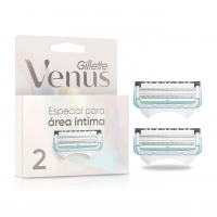 Gillette Venus Para Área Íntima, Carga Para Aparelho De Depilação Íntima 2 Unidades na Amazon
