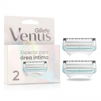 Gillette Venus Para Área Íntima, Carga Para Aparelho De Depilação Íntima 2 Unidades na Amazon