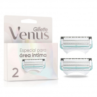 Gillette Venus Para Área Íntima, Carga Para Aparelho De Depilação Íntima 2 Unidades na Amazon