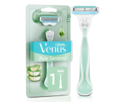 Gillette Venus Pele Sensível Aparelho de Depilar Recarregável com Aloe Vera na Amazon