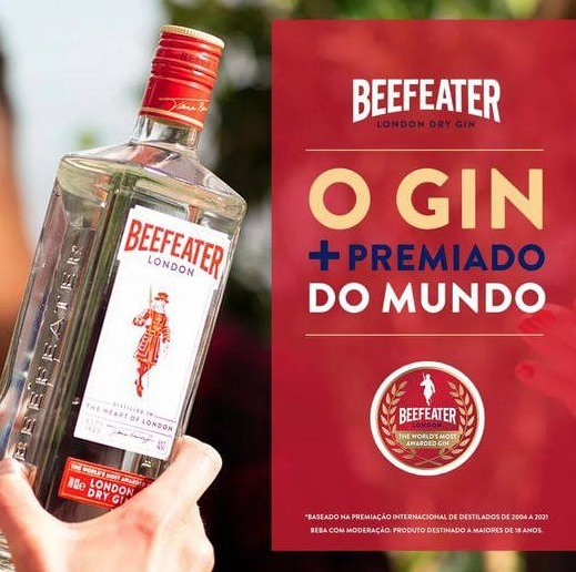 Gin Beefeater London Dry 750 ml na Amazon