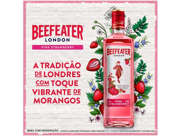 Gin Beefeater Pink 750ml na Magazine Luiza