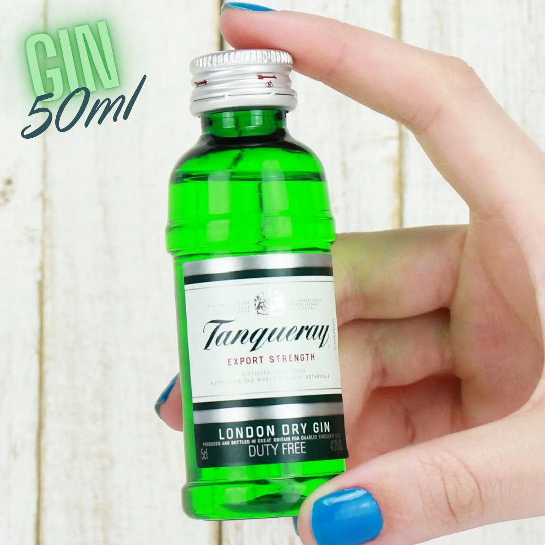 Gin Tanqueray London Dry 50ml na Amazon