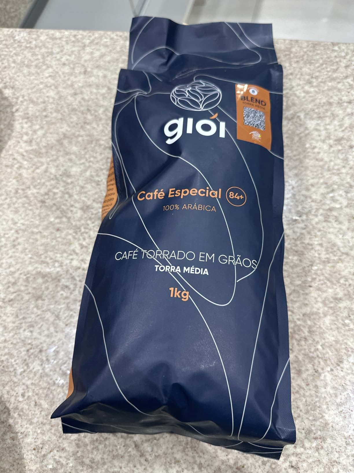 Giói Café Especial, 100% Arábica, Torrado, Em Grãos, 84+ (1kg, Bourbon) na Amazon