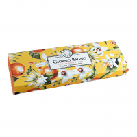 Giorno Bagno Kit De Sabonete Em Barra Para Mãos E Corpo Aroma Flor De Laranjeira E Vetiver 3 X 100G na Amazon