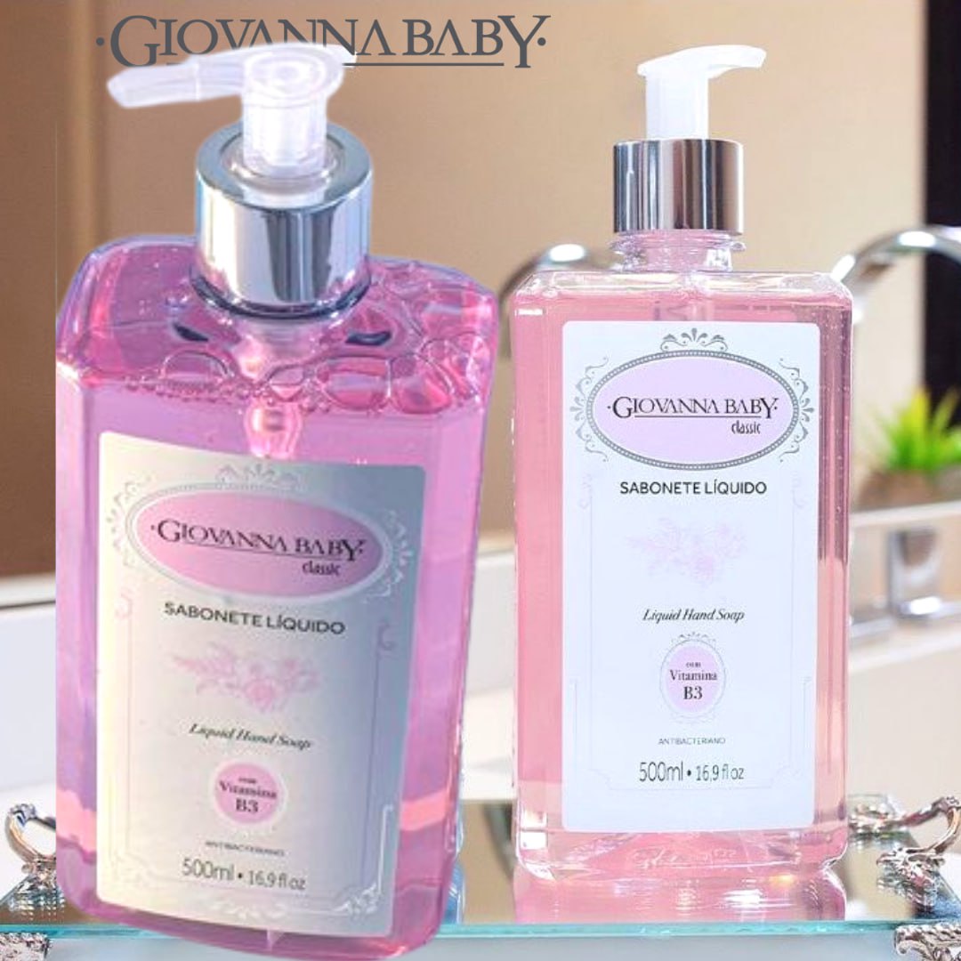Giovanna Baby Sabonete Líquido Antibacteriano Classic 500ml na Amazon