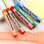 Giz Pastel Oleoso Pentel Arts 12 Cores na Amazon