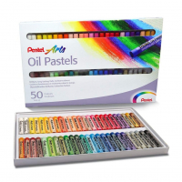 Giz Pastel Oleoso Pentel Arts 50 Cores na Amazon