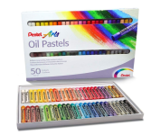 Giz Pastel Oleoso Pentel Arts – 50 Cores na Amazon