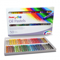 Giz Pastel Oleoso Pentel Para Desenhar Com 50 Cores, Pentel, 50 Cores na Amazon