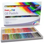 Giz Pastel Oleoso Pentel Para Desenhar Com 50 Cores, Pentel na Amazon