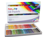 Giz Pentel Pastel Oleoso 50 Cores PHN-50 na Amazon