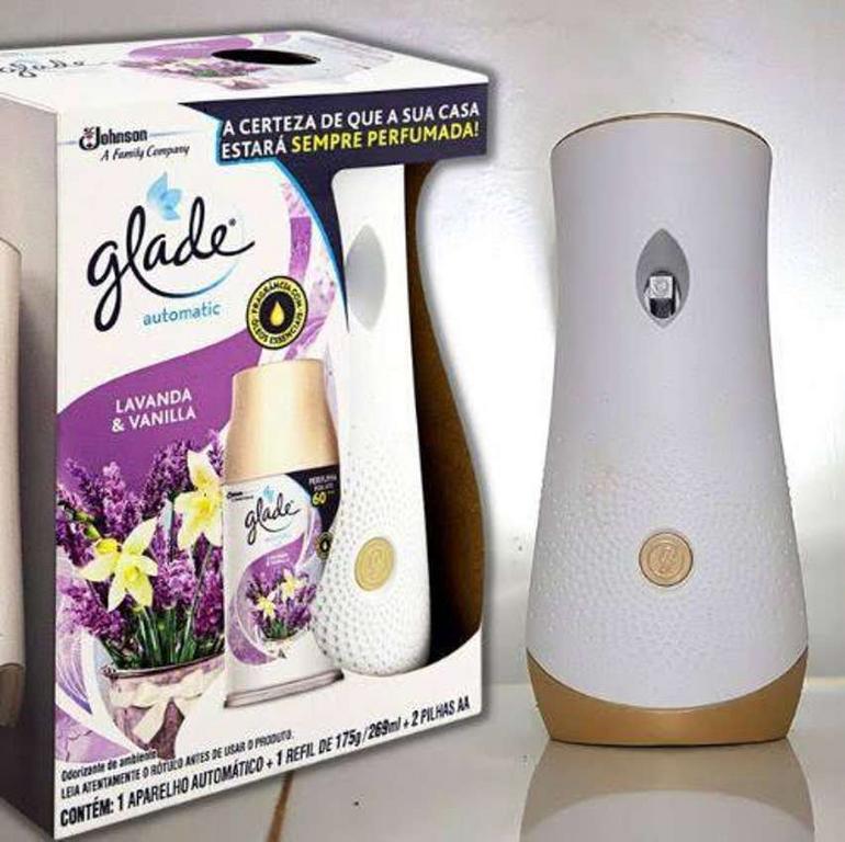 Glade Aromatizador de Ambiente Automático Aparelho + Refil Lavanda & Baunilha 269ml na Amazon